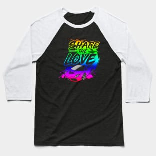 stephen sharer share the love rainbow Baseball T-Shirt